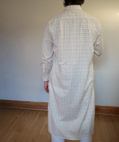 Al-Hilaal Fanjabi - Yellow Checkers